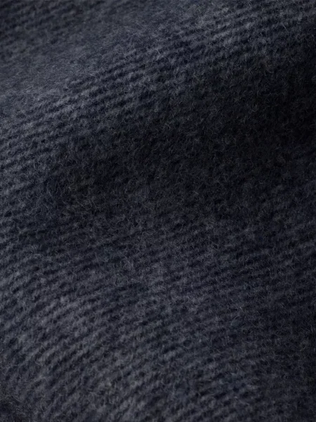 Fular Prada cu broderie albastru