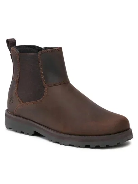 Kotníková obuv Timberland hnědé