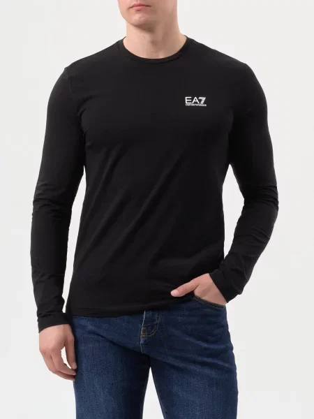 Лонгслів Ea7 Emporio Armani чорний