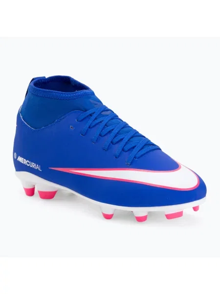Încălțăminte de fotbal pentru copii Nike Mercurial Superfly 10 Club FG/MG racer blue/white alb