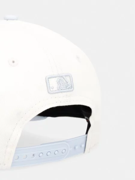 New Era czapka z daszkiem SIDE SCRIPT MC NYY beżowa