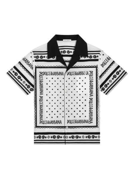 Koszula dziecięca Dolce And Gabbana biała