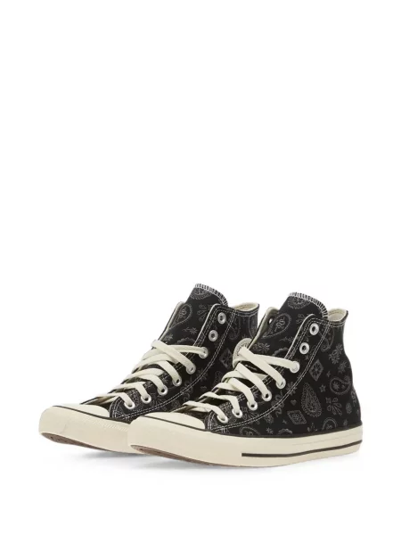 Sneakerși Converse Chuck Taylor All Star cu imagine cu model paisley negru