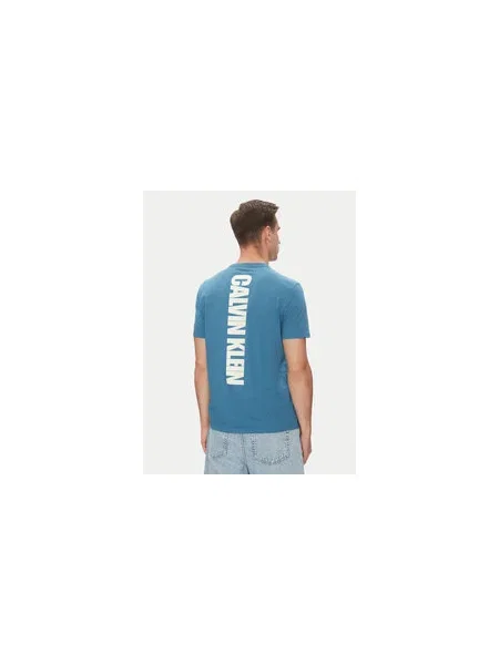 Calvin Klein Jeans Póló Regular Fit kék