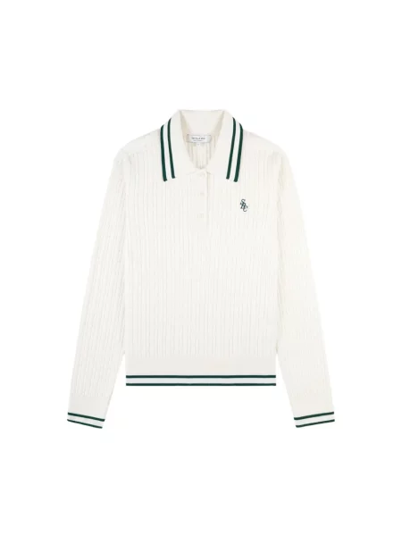 Sweter Sporty And Rich biały
