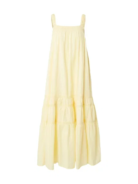 Abercrombie & Fitch Rochie de vară CHASE galben pastel alb