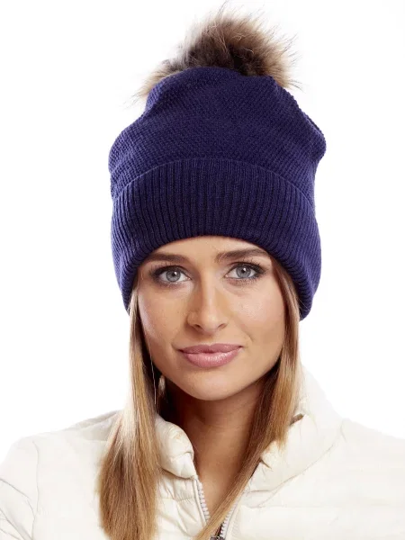 Șapcă Wool Fashion Italia albastru