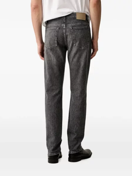Blugi drepți Trussardi gri