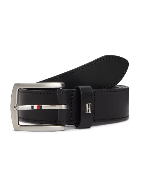TOMMY HILFIGER Curea DENTON' negru