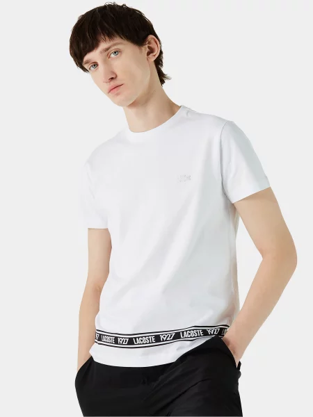 Lacoste Футболка білий