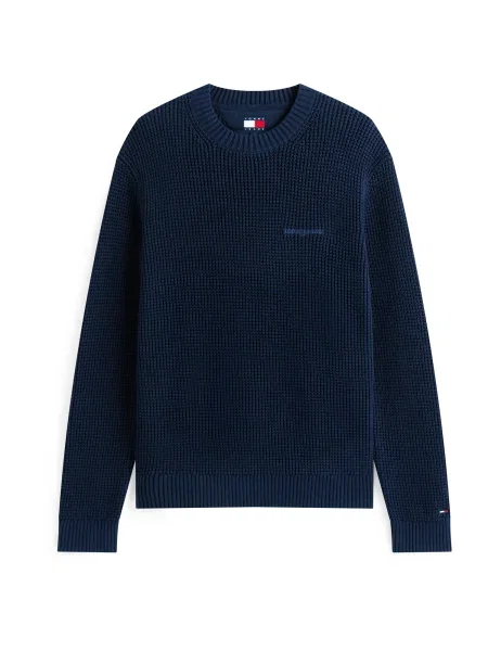 Tommy Jeans pulover de bleumarin