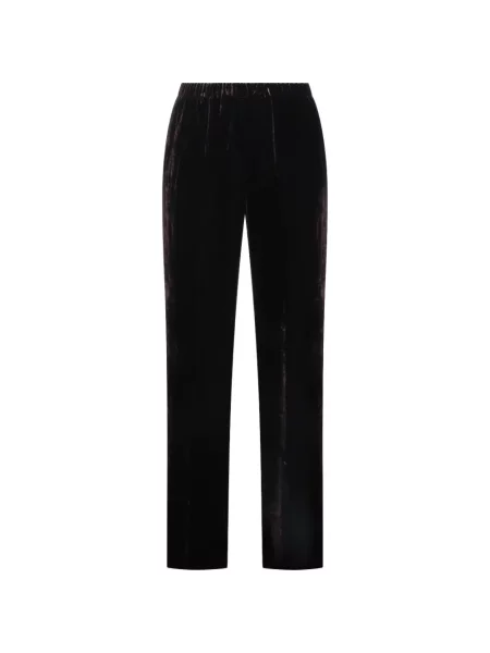 Pantaloni Antonelli de catifea violet