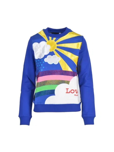Bluza sportowa Love Moschino niebieska