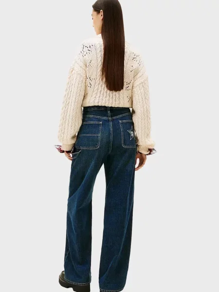 Детские джинсы Tommy Jeans синие