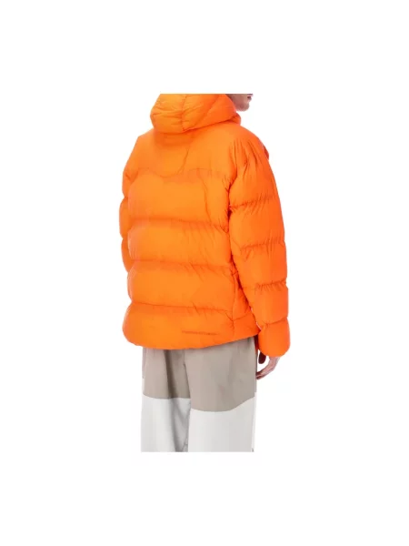 Kurtka puchowa Nike pomarańczowa