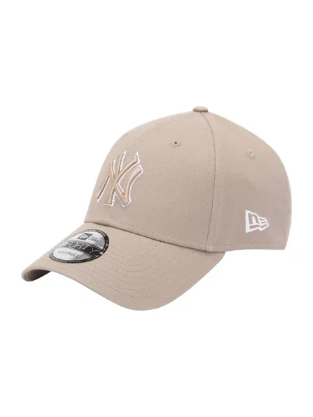 NEW ERA Șapcă OUTLINE NEYYAN maro deschis / negru / alb bej