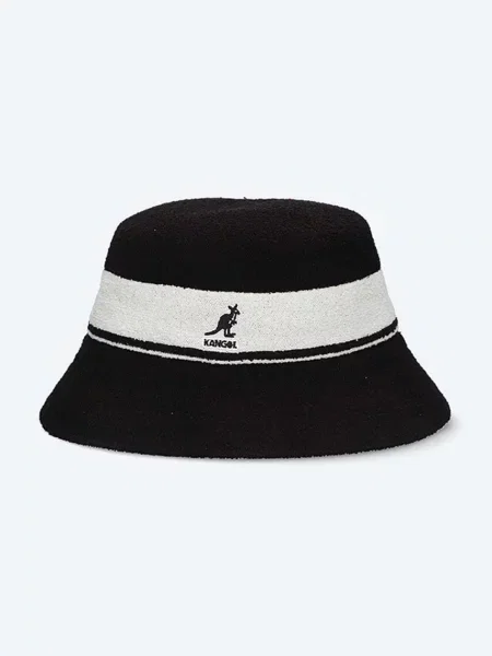 Kangol pălărie Bermuda Bucket negru