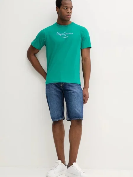 Pepe Jeans tričko EGGO N zelené