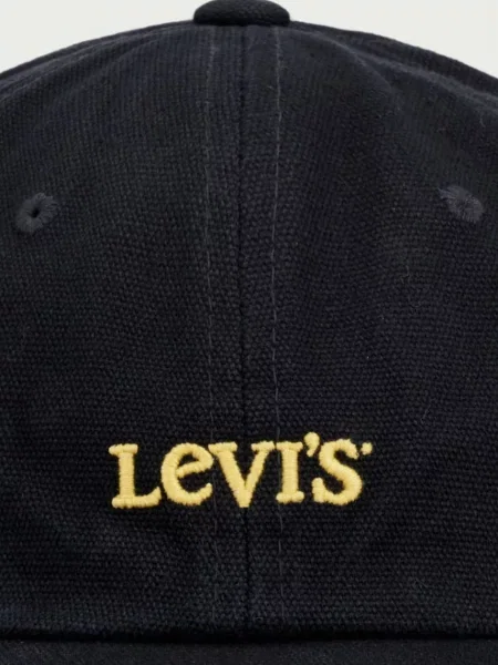 Levi's kapa s šiltom CLUB LOGO črna