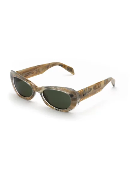 Retrosuperfuture Akcesoria unisex ONE SIZE Stylowe unisex okulary przeciwsłoneczne brązowy