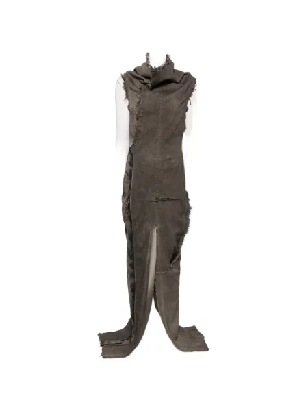 Rochie Rick Owens Drkshdw zdrențuiți gri