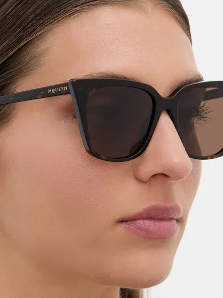 Alexander McQueen Napszemüveg női barna
