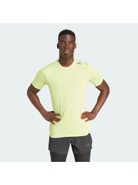 Koszulka fitness Adidas Designed 4 Training HEAT.RDY HIIT Training zielona