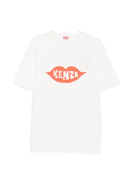 Tricou Kenzo cu imagine alb