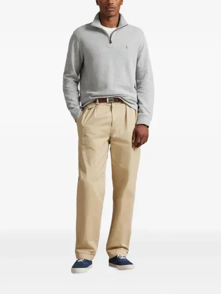 Șapcă Polo Ralph Lauren cu broderie din țesătură twill în carouri albastru