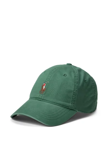 Kratak šilterica Polo Ralph Lauren niski struk karirana zelena