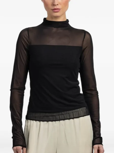 Tricou Rag & Bone lung negru