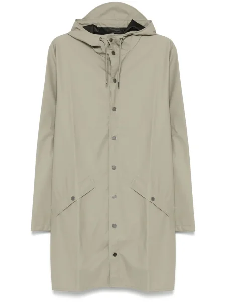 Rains geacă Long Jacket W3 de tranziție verde
