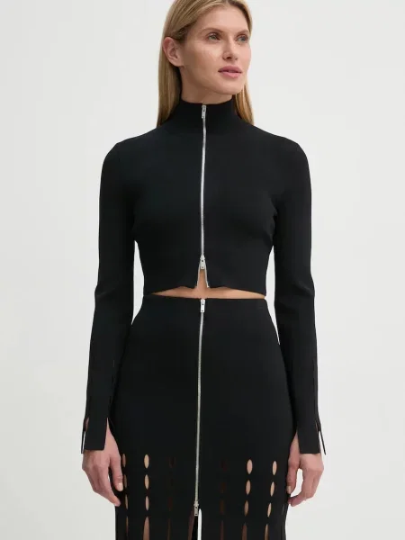 Nanushka cardigan IZAN femei negru