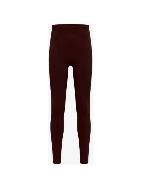 Legginsy długie Odlo BL Performance Warm Eco neutralny M brązowy