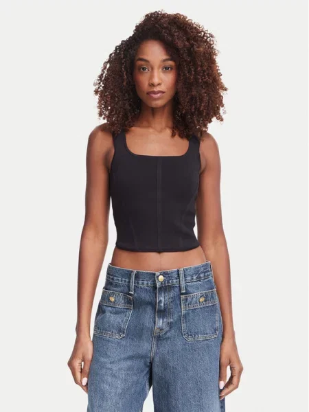 Top Guess czarny