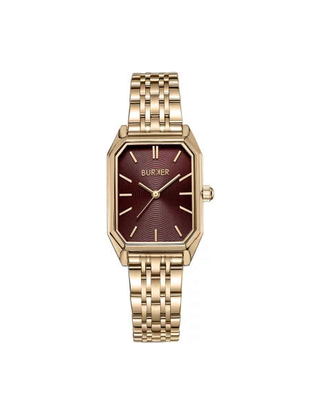 BURKER Watches Ceas analogic Isabell Gold Burgundy auriu