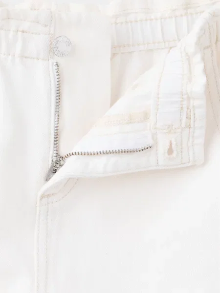 Дитячі Широкі джинси MANGO LOOSE білий
