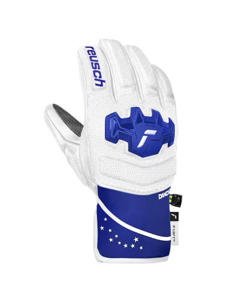 Rękawice narciarskie Reusch Worldcup Warrior GS Junior białe