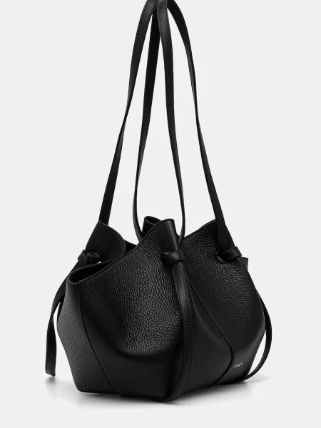 Шкіряна сумочка Yuzefi чорний