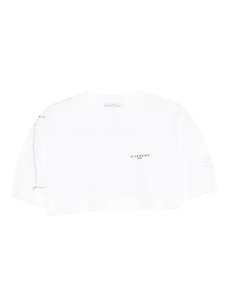 Tricou Givenchy cu imagine alb