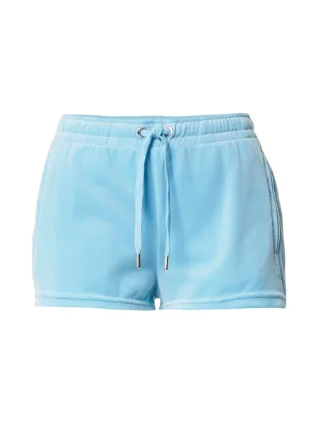 Juicy Couture Hlače TAMIA neonsko modra