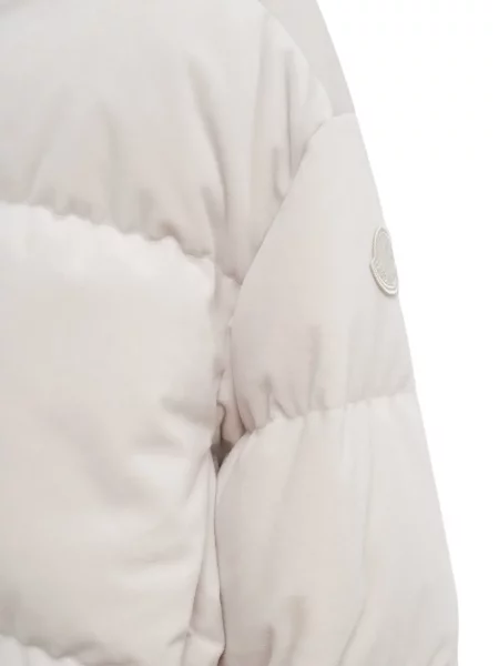 Páperová bunda Moncler biela