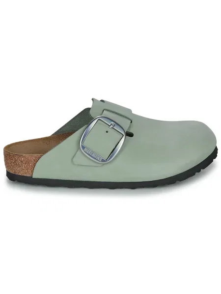 Pantofi Birkenstock cu cataramă verde