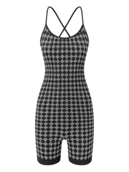 Kombinezon Amiri bezszwowy czarny