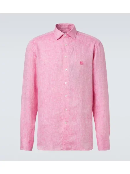 Cămașă Etro de in violet