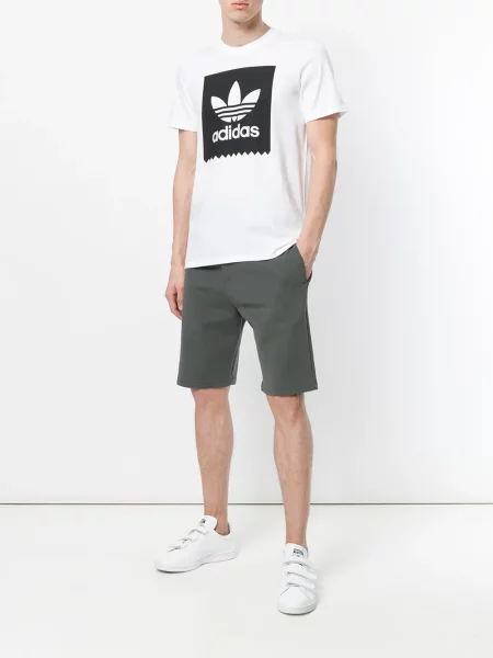 Tricou Adidas cu imagine alb