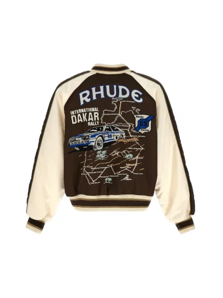 Kurtka bomber Rhude brązowy