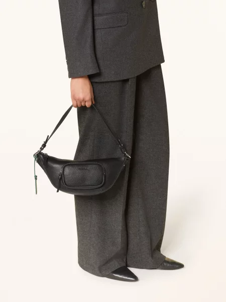 Coccinelle torebka crossbody skórzana czarna