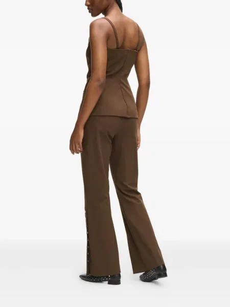 Pantaloni Karl Lagerfeld maro