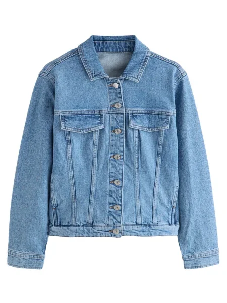 Next Geacă de primăvară-toamnă denim albastru